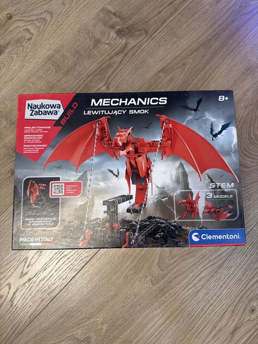 Mechanics klocki lewitujący smok clementoni