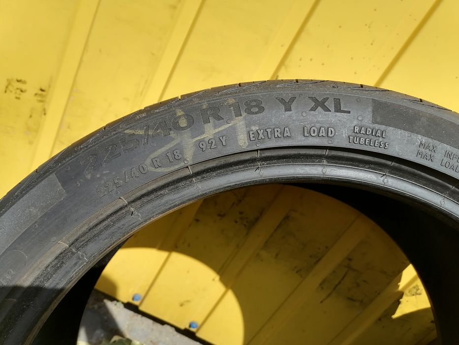 Opony letnie 225/40r18 Continental