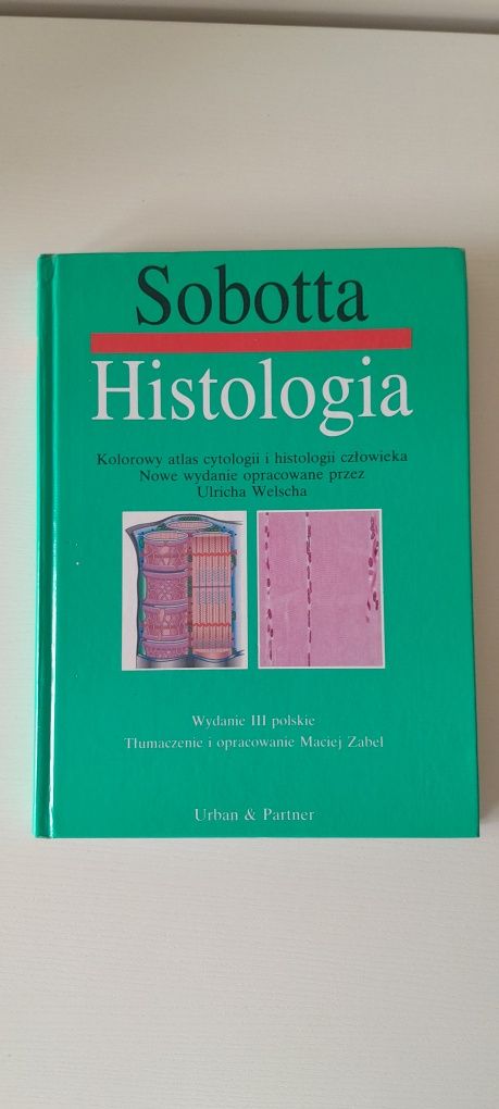 Histologia kolorowy atlas Sobotta