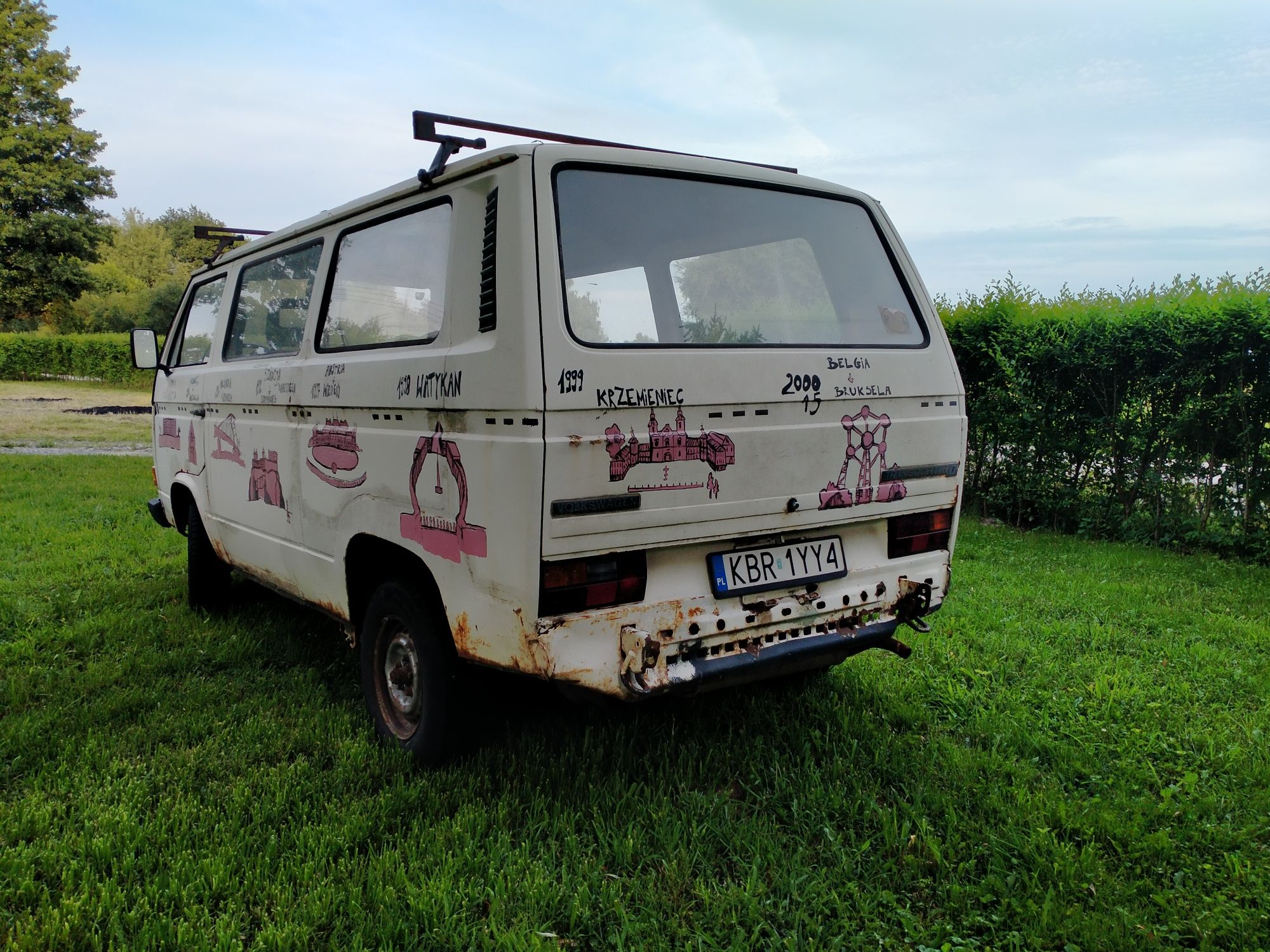 VW transporter. T-3.