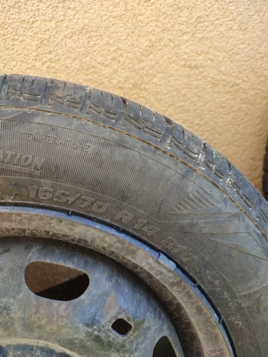 Koła opony 165/70/R14 Fabia