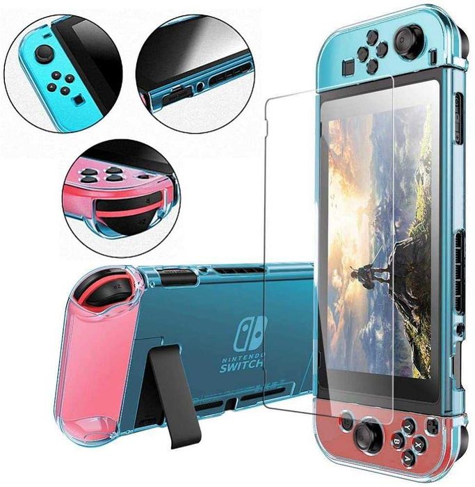 ЗНИЖКА! Nintendo Switch 4 в 1 Захисний Чохол Кейс Case/Скло! Якість