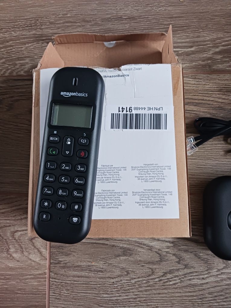 Telefon bezprzewodowy amazon basic