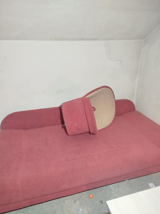 Łóżko tapczan tapicerowany fotel