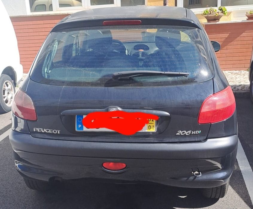 Peugeot 206 hdi de 2002 5 lugares