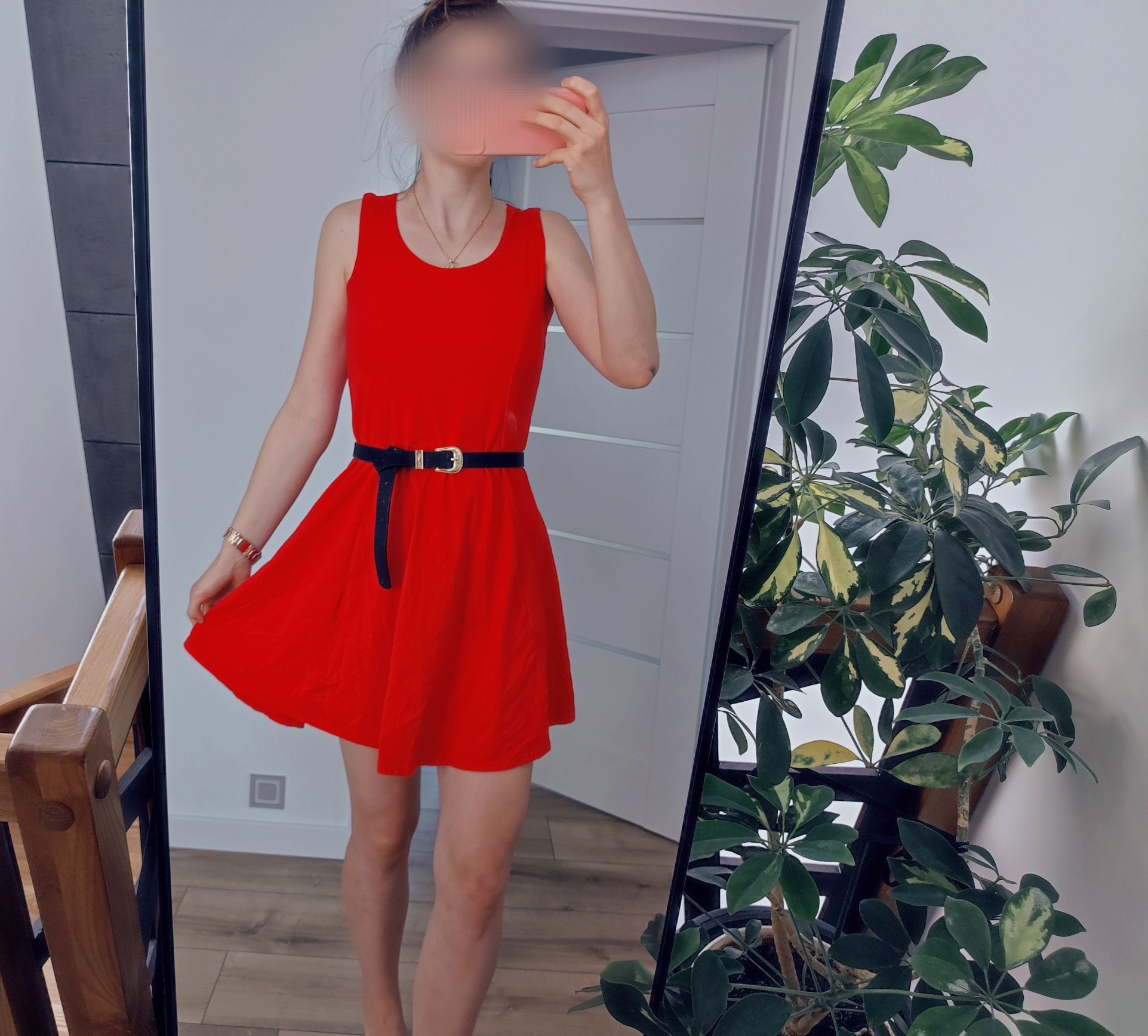 Sukienka piękna czerwona Red sexi boohoo