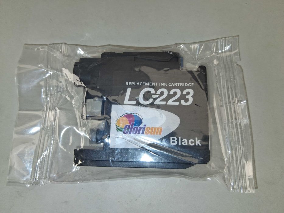 N080 Tusz Zamiennik Brother LC223 Black Czarny 16ml Glorsun Nowy
