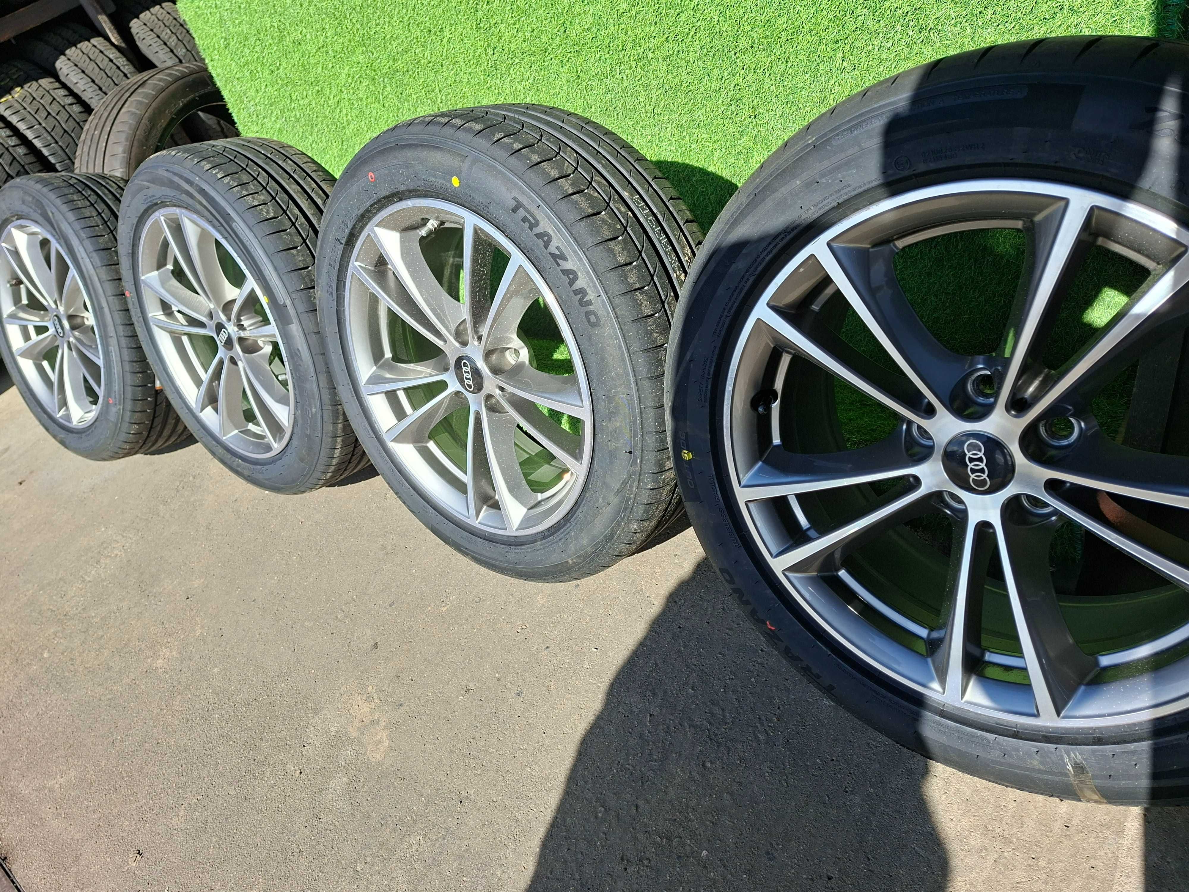 K9 Nowe KOŁA LETNIE,ALUFELGI 17 5x112 AUDI A4 B7,B8,B9,A6 C6,BMW G20.