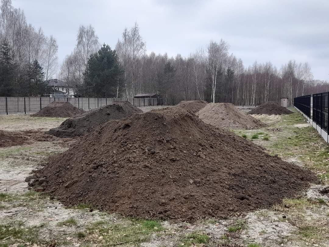Ziemia Gruz glina na podniesienie podwyższenie utwardzenie terenu