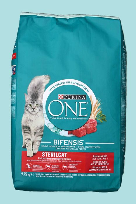 Purina ONE STERILCAT  z Wołowiną  dla kotów sterylizowanych 9,75Kg