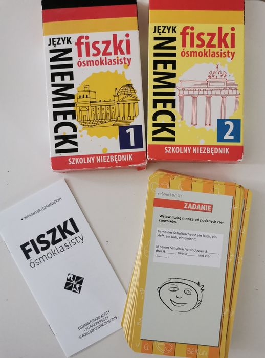 Fiszki egzamin ósmoklasisty polski niemiecki