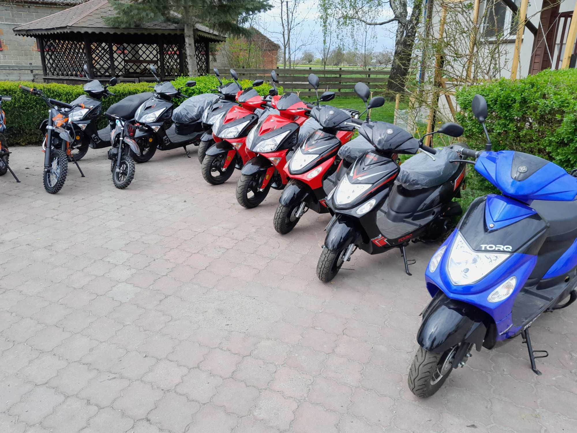 MAXI DUŻY Skuter 49cc TORQ FORMAX jak Junak RATY!!! Dostawa gratis