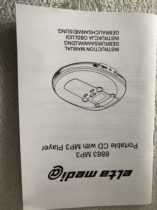 CD Player plus Mp 3 ELTA w pelni sprawny