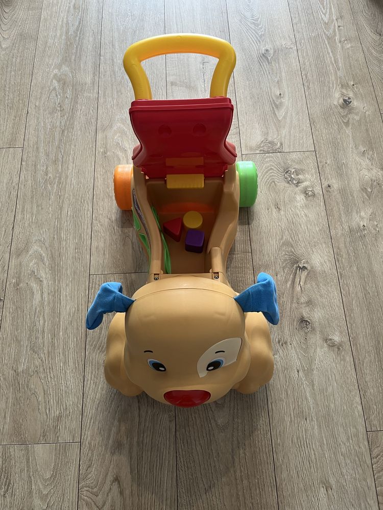 Jeździk pchacz Fisher Price Piesek sprawny