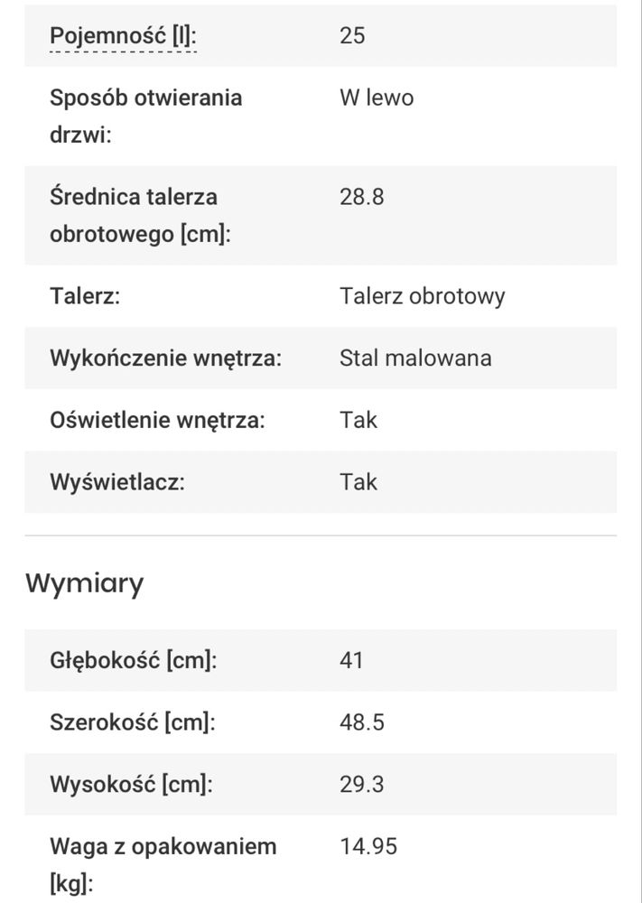 Mikrofalowka HISENSE