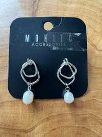 Nowe kolczyki Mohito perła perły