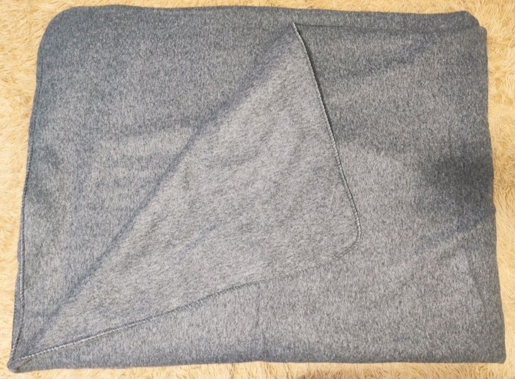 Новое шерстяное одеяло полуторное очень теплое и мягкое