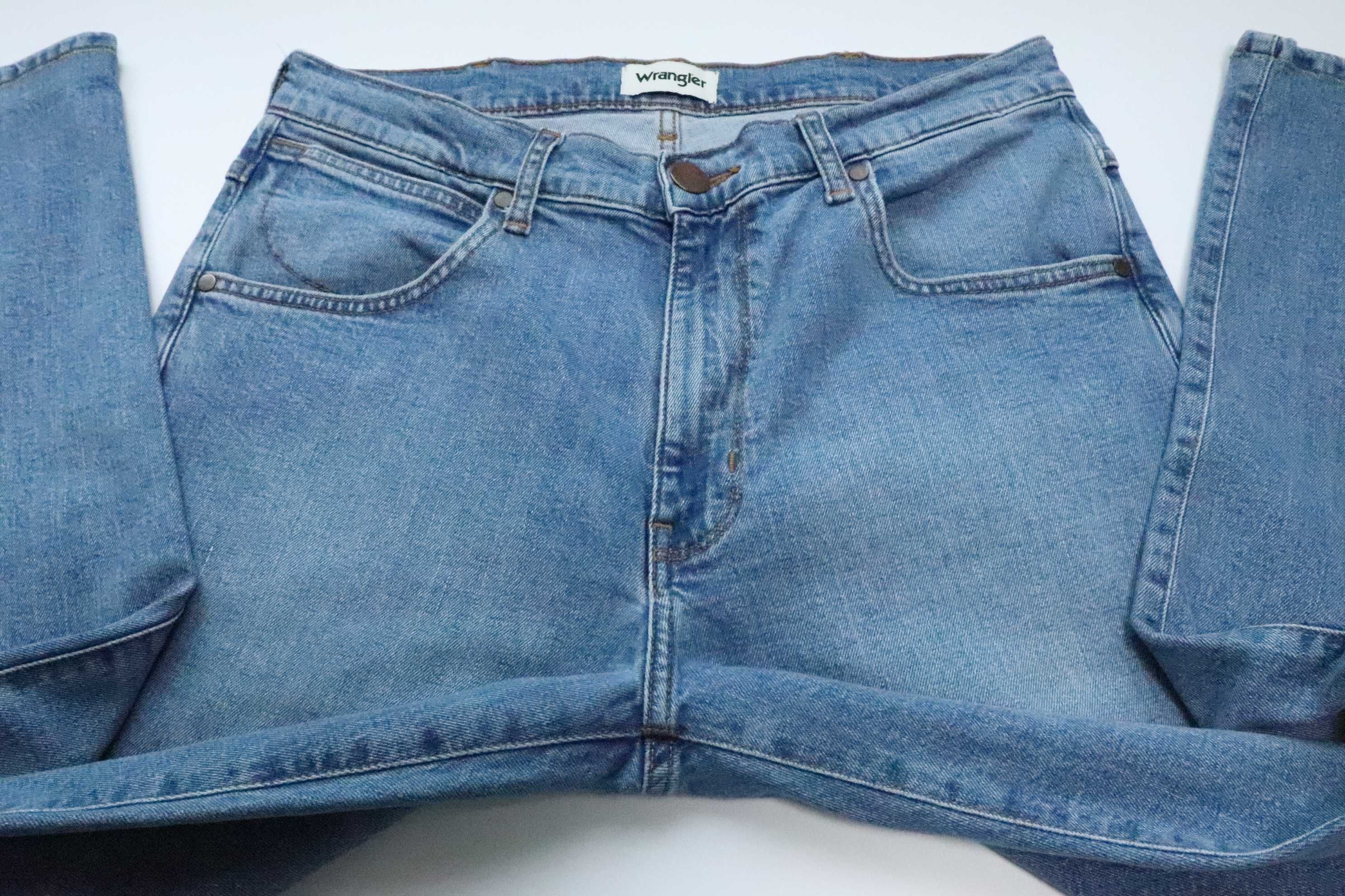 WRANGLER ARIZONA W34 L30 męskie spodnie jeansy regular fit jak nowe