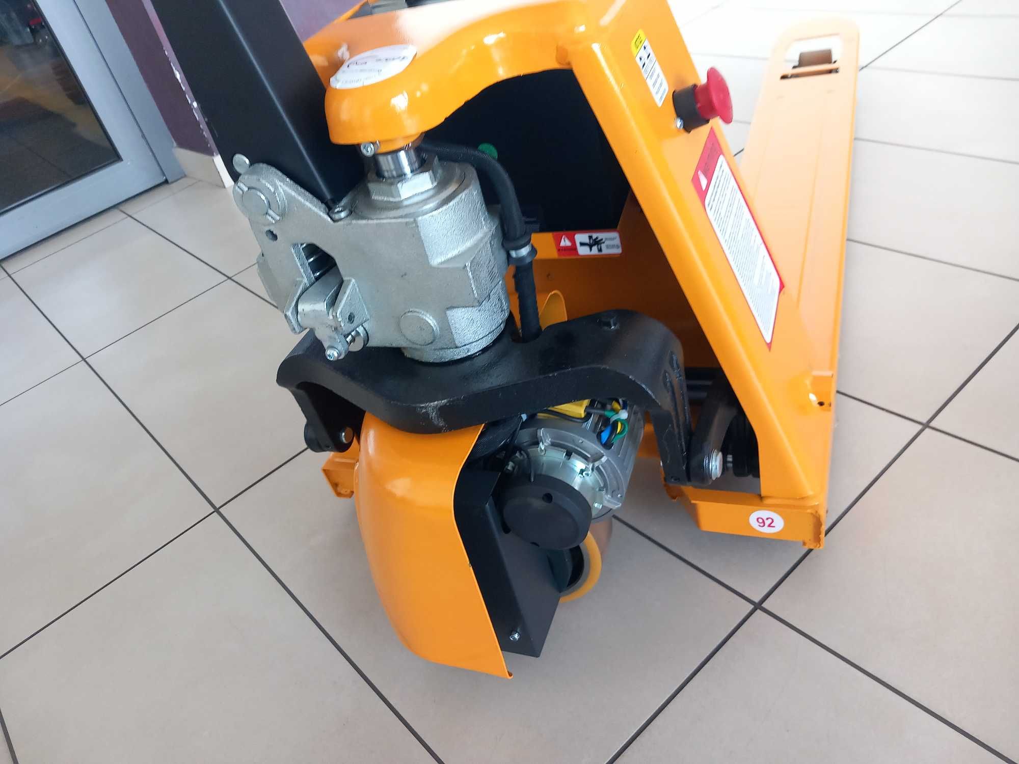 Wózek Paletowy Elektryczny 2000kg Widły L-1150 /Zwalniacz Hamulca 2024