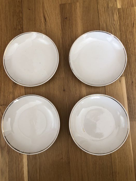 Тарілочки тарілки блюдця з позолотою виготовлені за радянських часів