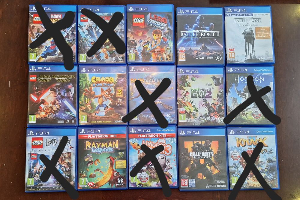 Używane I nowe gry PS4