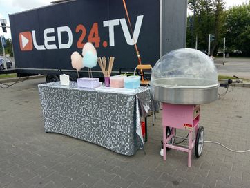 Wynajem wata cukrowa popcorn sorbet wynajem na imprezę, festyn, urodzi