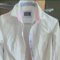 Koszula Miss Alani biala bluzka klasyczna firmowa bawelna rozm S36