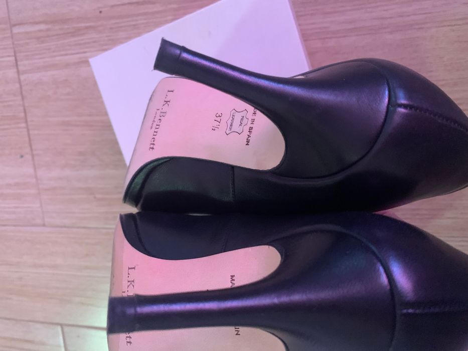 Туфлі чорні L.K. Bennett London 38