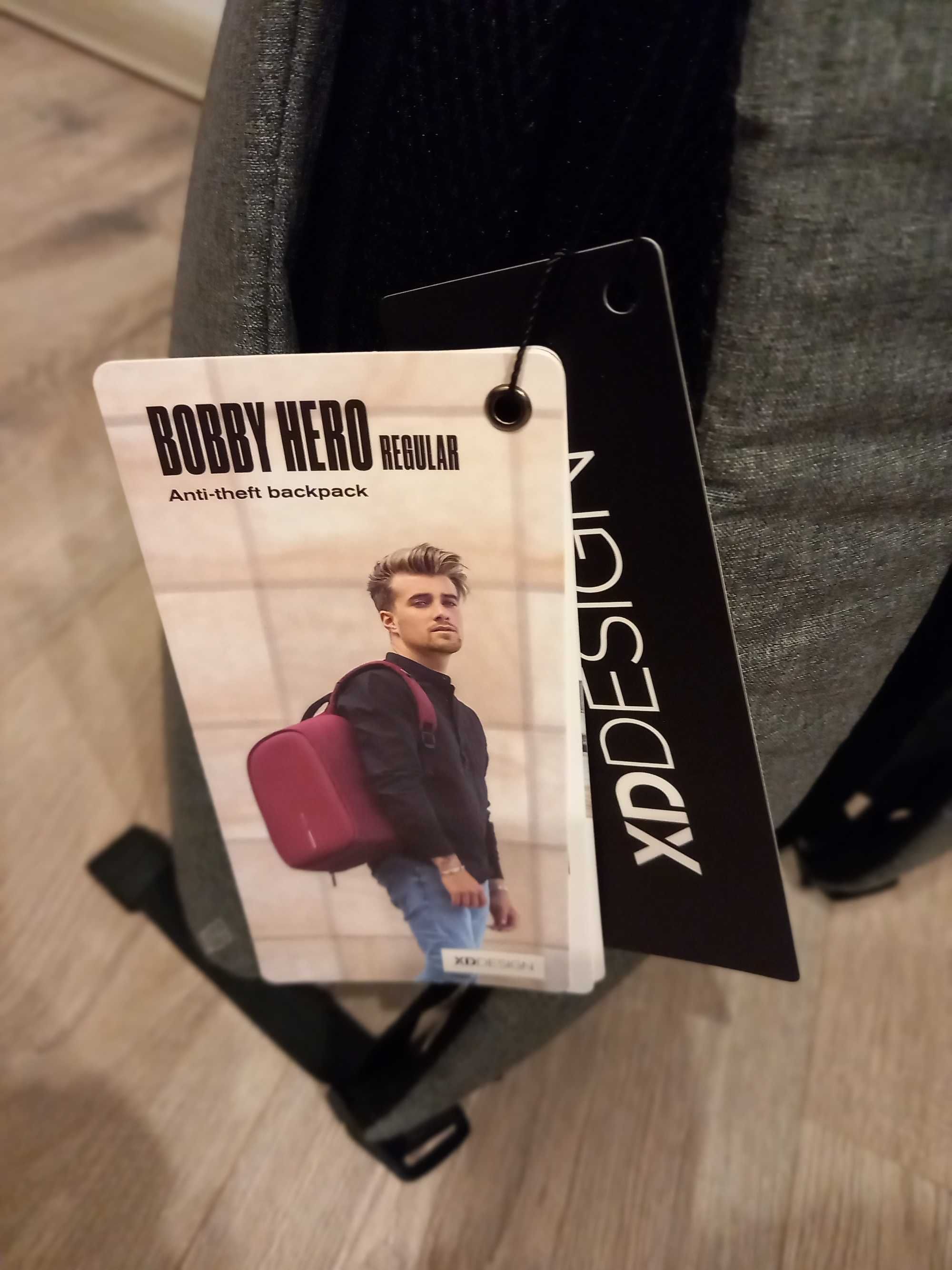 Plecak xd designed bobby hero szary