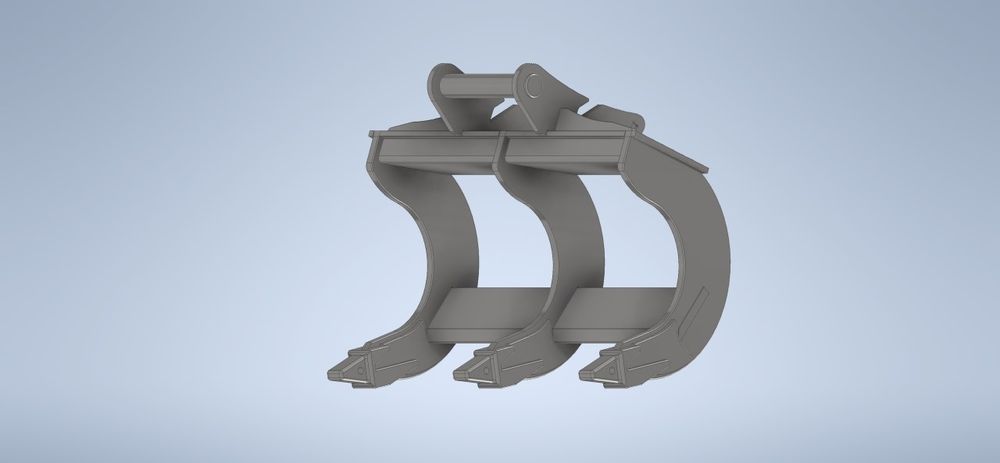 Karczownik, zrywka korzeni, wyrywania pni do minikoparki pod szybkozłą