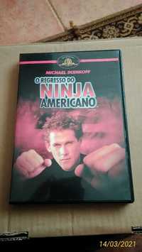 DVD O Regresso do Ninja Americano Filme Michael Dudikoff S Firstenberg