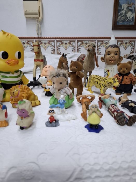 Lote de brinquedos antigos
