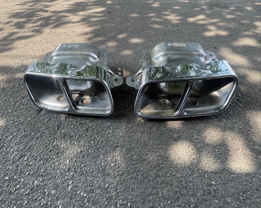 Насадка на глушитель Mercedes S class w221