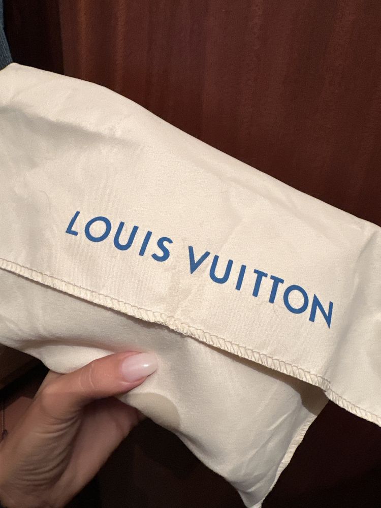 Louis Vuitton Palm Springs cloth backpack