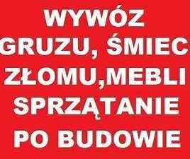 Oproznianie pomieszczen sprzątanie wywóz gruzu!!