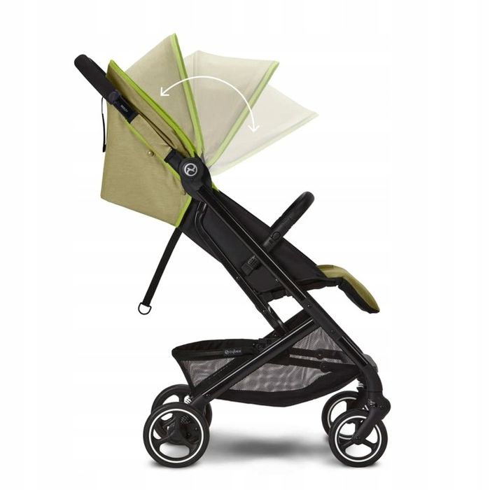 Wózek Spacerowy Dziecięcy Kompaktowy Cybex Beezy Nature Green Do 22 Kg
