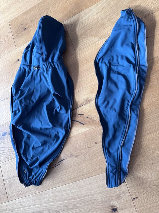 Kurtka parka ciazowa i do noszenia dziecla softshell