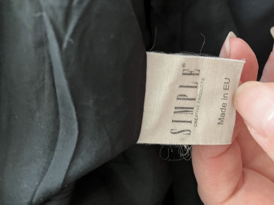 Elegancka czarna sukienka Simple rozm. 40