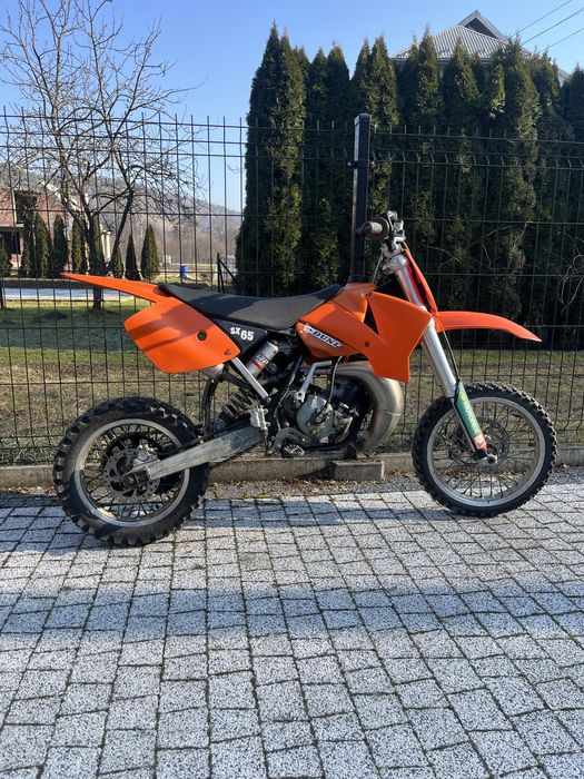 ktm sx 65 + części bardzo dobry stan