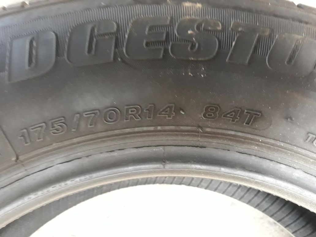 2 Opony letnie 175/70r14 BRIDGESTONE 5.5mm