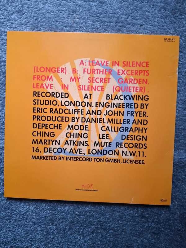 Depeche Mode - Leave In Silence 12" Maxi