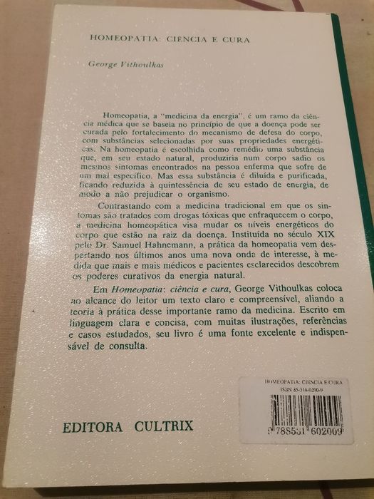 Livro de homeopatia