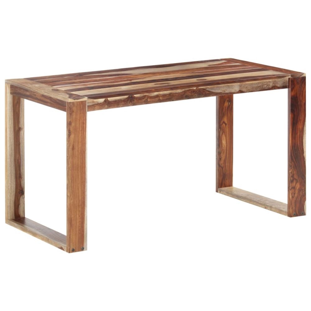 Stół jadalniany, 140x70x76 cm, lite drewno sheesham