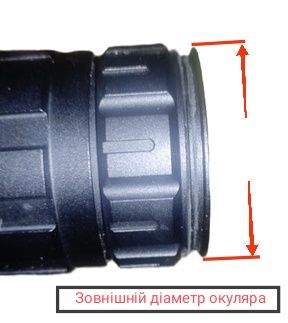 Наочник/наглазник AGM Rattler ts35 (25)-384(5),ts25-256, GuideTrack35,