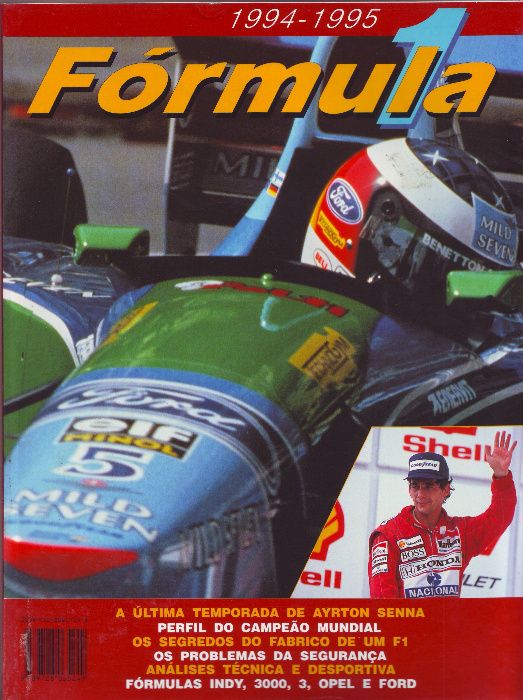 Anuário F1 - 1991/92 + 92/93 + 93/94 + 94/95