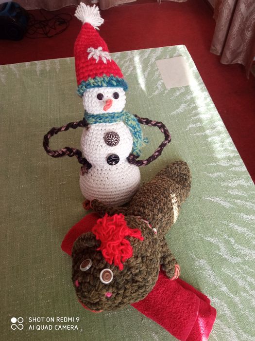 Игрушки  вязаные