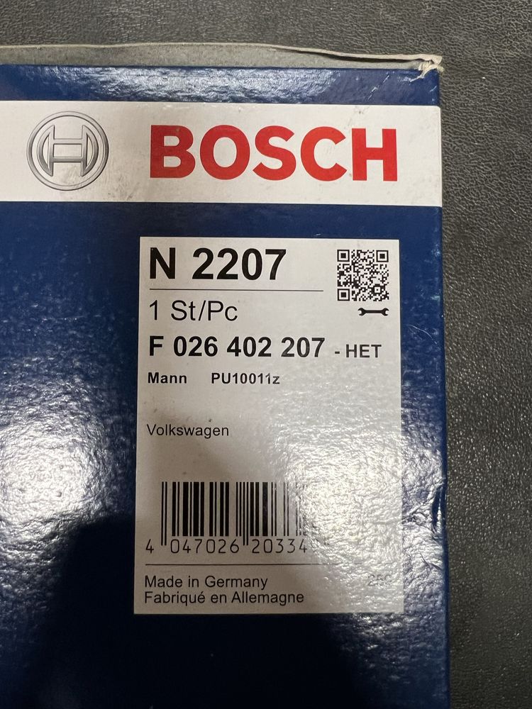 Filtr paliwa Bosch N 2207