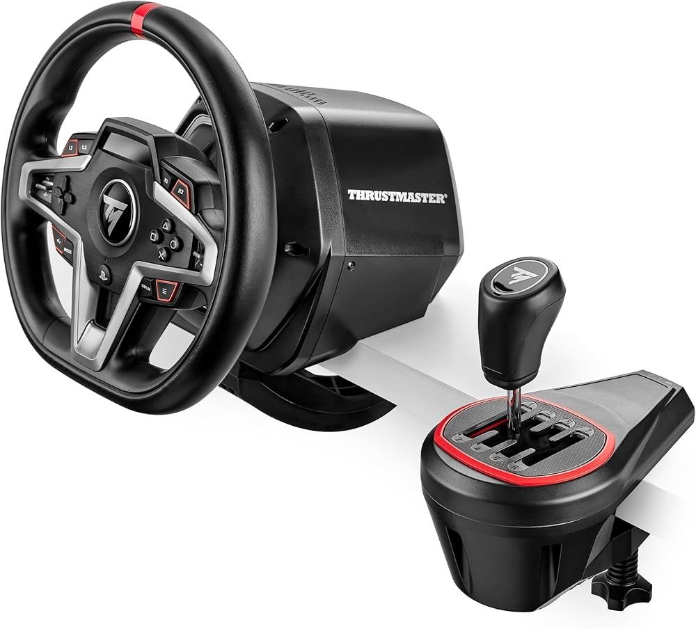 Volante e mudanças para PC e PlayStation Thrustmaster T248 + TH8 Shift