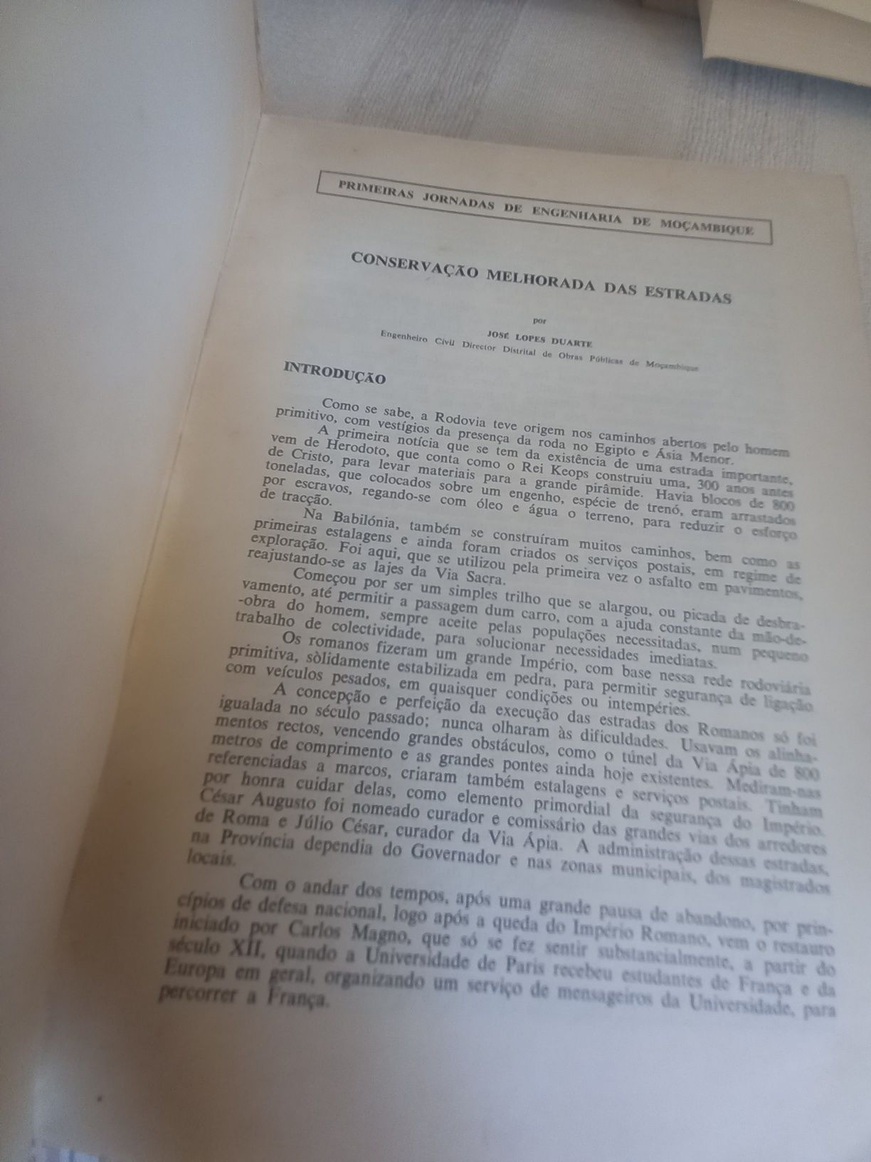 Primeiras Jornadas de Engenharia de Moçambique 1965
