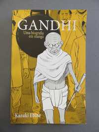 Livro Gandhi - Uma biografia em Mangá